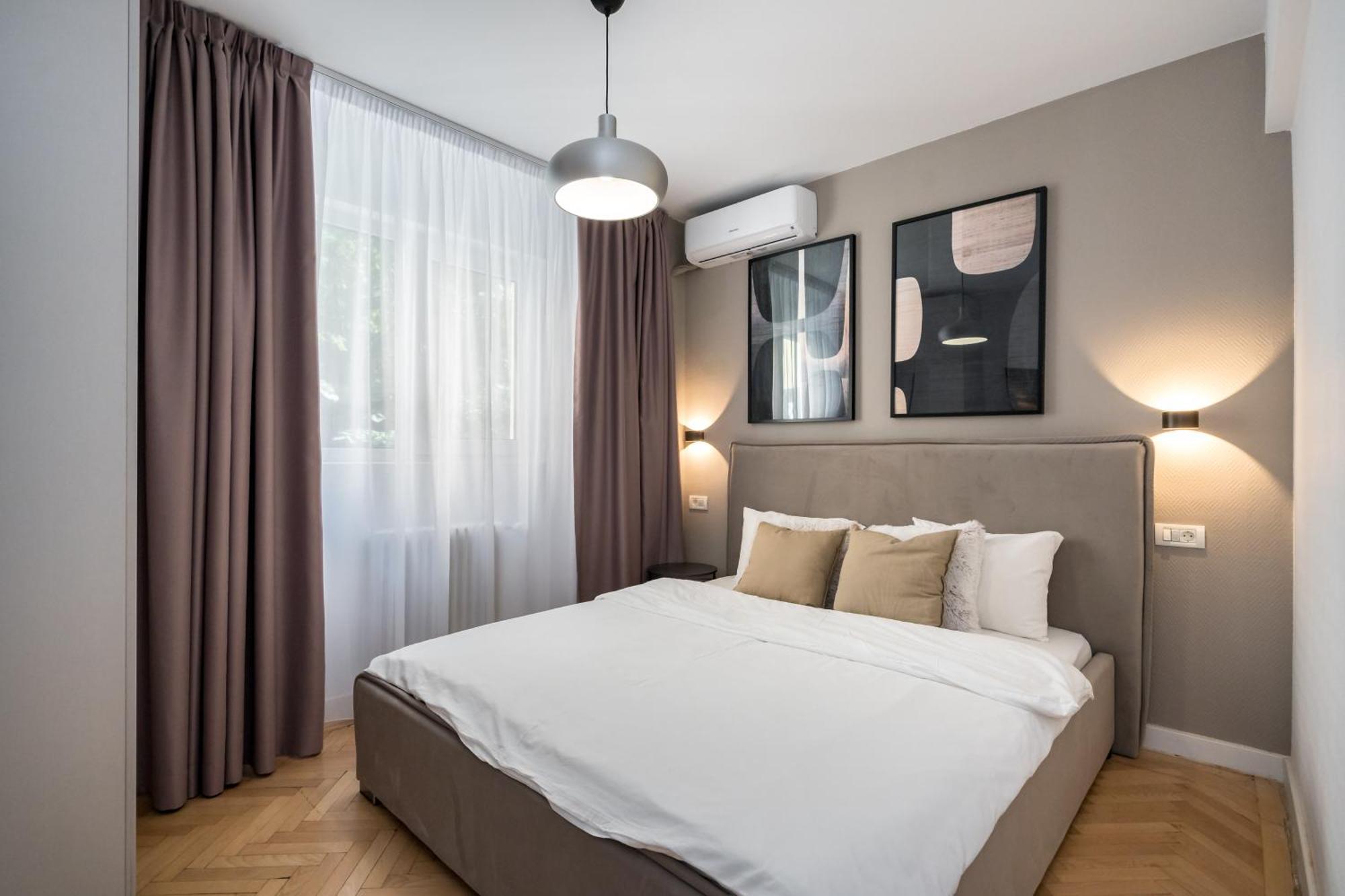 Majestic Downtown Apartment Bucureşti Exterior foto
